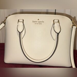 White Kate spade bag